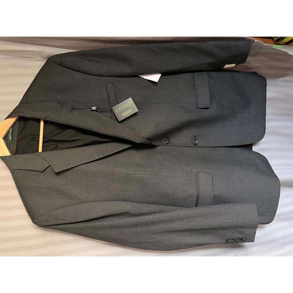 Lauren Ralph Lauren Men's Total Comfort Suit Blazer - Gray